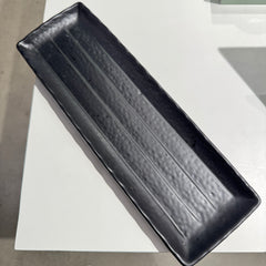 RECTANGLE PLATE BLACK