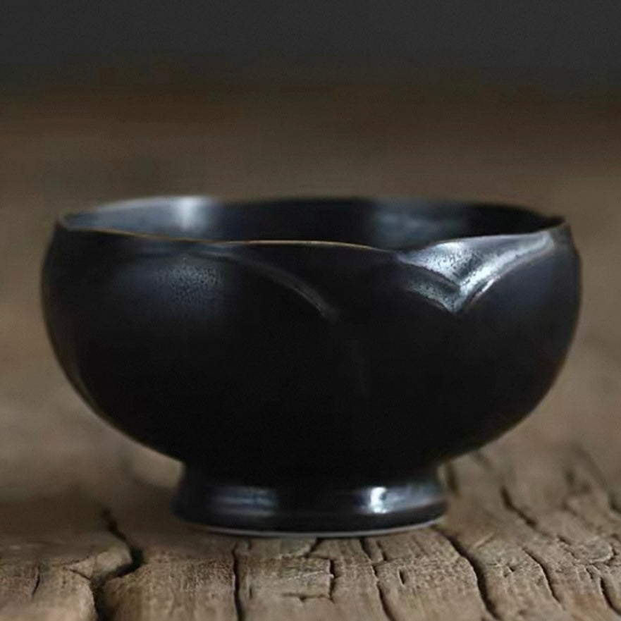 Handcrafted Lotus Flower Ceramic Bowl Series