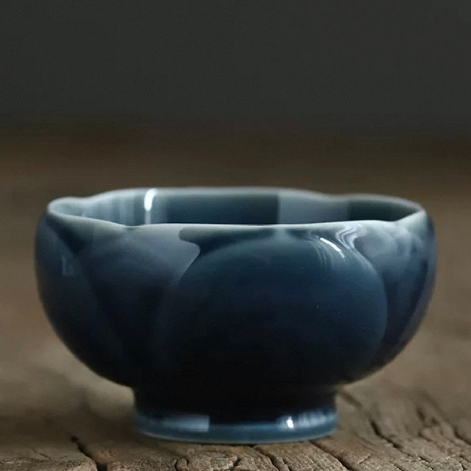 Handcrafted Lotus Flower Ceramic Bowl Series