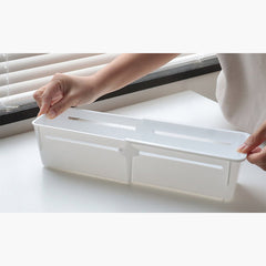 Expandable Storage Tray M white