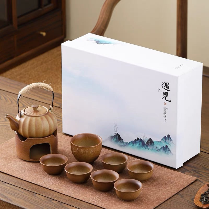 Stoneware Tea set