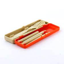 GO OUT CUTLERY Military(Brick Red) - J Mart
