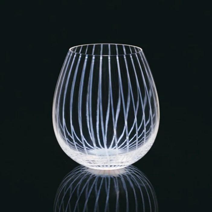 Hirota Taisho Roman glass flower bud tokusa 200ml - J Mart