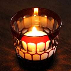 Hirota Futachoko Edo cut glass kamaboko 150ml - J Mart