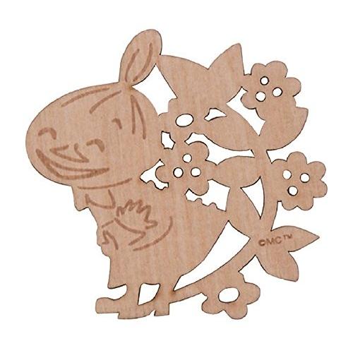 Moomin Mug with Wooden Coaster 300ml (Little My)