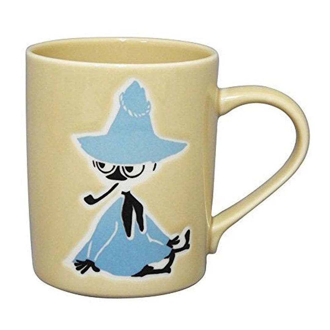 Moomin Mug with Wooden Coaster 300ml (Snufkin)