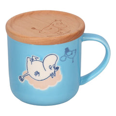 Moomin Mug with Wooden Coaster 350ml (Moomin)