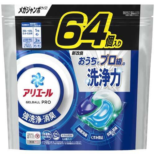 P&G Ariel  gelball pro refill mega jumbo 64p