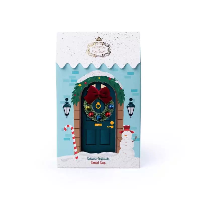 Essências de Portugal The Blue Christmas Door- Winter Forest Soap