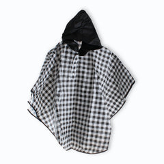 K-KIDS' RAIN PONCHO CHECK BK - J Mart