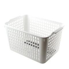 Stock Basket deep white