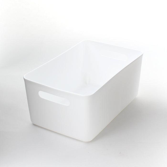 Storage Case (Polyethylene/L/25.5x17x11.5cm) White - J Mart