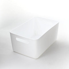 Storage Case (Polyethylene/L/25.5x17x11.5cm) White - J Mart