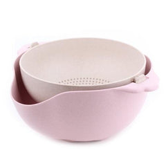 Drained zal bowl dull pink - J Mart